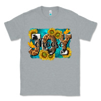 Heather Grey choose joy Classic Tee - NancyCooperArtShop