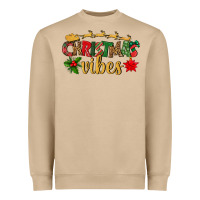Mushroom christmas vibes Heavyweight Sweatshirt - BundleAndBundleShop