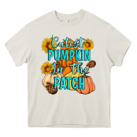Cream Cutest Pumpkin In The Patch Heavy Core Tee - Artiststas