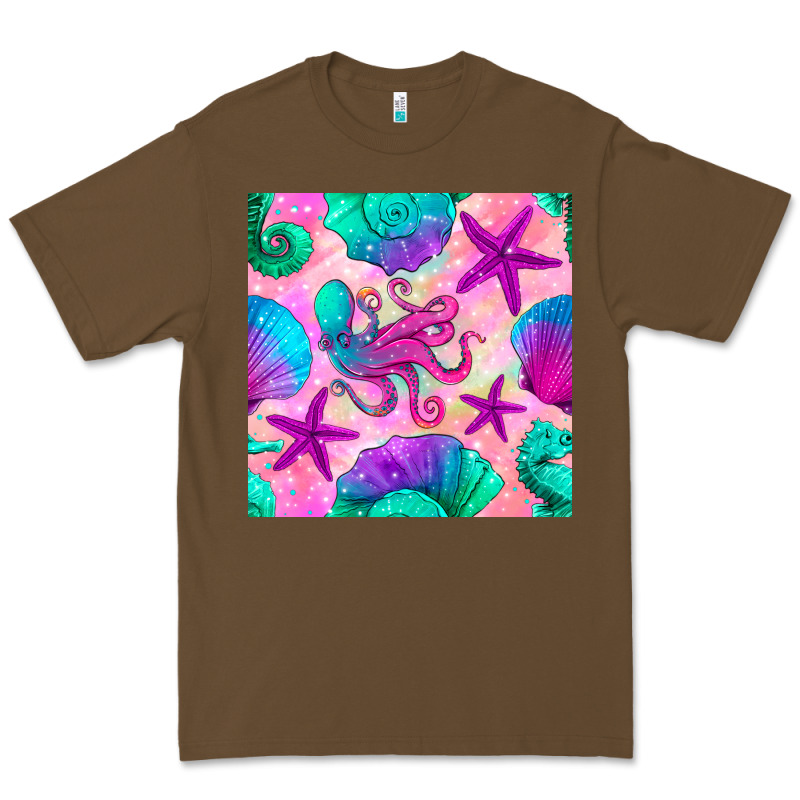 Summer Beach Seamless Pattern Premium Tee by BundleAndBundleShop | Teevron
