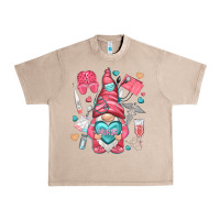 French Oak nurse with heart Urban Heavy Tee - NancyCooperArtShop