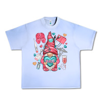 Grape Ice nurse with heart Urban Heavy Tee - NancyCooperArtShop