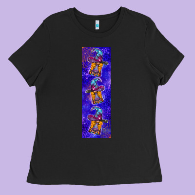 Halloween Gnome Pen Wrap Ladies Tee Designed By Bundleandbundleshop