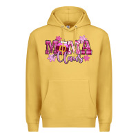 Antique Gold mama claus pink christmas Premium Hoodie - CowGirlArtShop