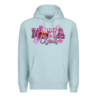 Blue Mist mama claus pink christmas Premium Hoodie - CowGirlArtShop