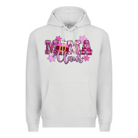 Dove Grey mama claus pink christmas Premium Hoodie - CowGirlArtShop