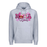 Heather Grey mama claus pink christmas Premium Hoodie - CowGirlArtShop