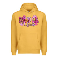 Mustard mama claus pink christmas Premium Hoodie - CowGirlArtShop