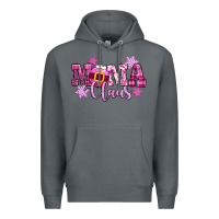 Rock mama claus pink christmas Premium Hoodie - CowGirlArtShop