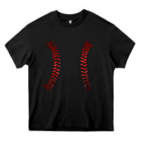 Black ball stitch Heavy Core Tee - AdoDesignShop