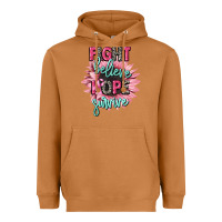 Meerkat fight believe hope survive cancer awareness Heavyweight Hoodie - CowGirlArtShop