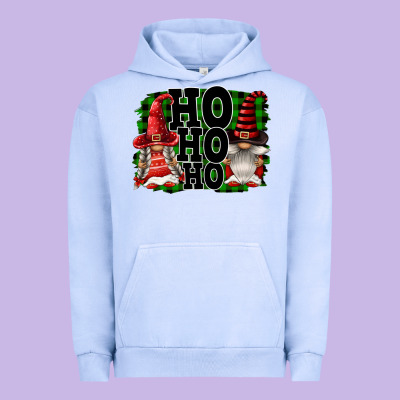 Ho Ho Ho Christmas Gnomes Urban Hoodie Designed By Fadigitalartstudio