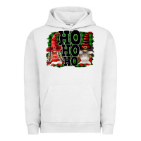 Pigment Lunar Rock Ho Ho Ho Christmas Gnomes Urban Hoodie - FaDigitalArtStudio