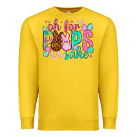 Lemon oh for peeps sake Easter Day Premium Sweatshirt - HowdyJamesFarm