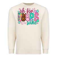 Sandshell oh for peeps sake Easter Day Premium Sweatshirt - HowdyJamesFarm
