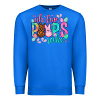 True Royal oh for peeps sake Easter Day Premium Sweatshirt - HowdyJamesFarm
