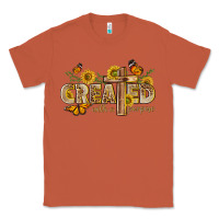 Copper created with a purpose with sunflower and butterfl Classic Tee - NancyCooperArtShop