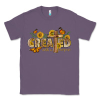 Lavender created with a purpose with sunflower and butterfl Classic Tee - NancyCooperArtShop