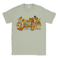Matcha created with a purpose with sunflower and butterfl Classic Tee - NancyCooperArtShop