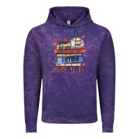Cloud Purple between the pages of a book is lovely place to be Vintage Hoodie - MaliasSmallBusiness