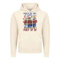 Vintage Artic between the pages of a book is lovely place to be Vintage Hoodie - MaliasSmallBusiness