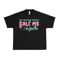 Black my favorite people call me nana Urban Heavy Tee - MaliasSmallBusiness