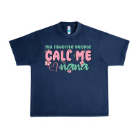 Navy my favorite people call me nana Urban Heavy Tee - MaliasSmallBusiness