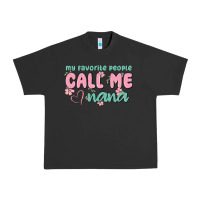 Pigment Black my favorite people call me nana Urban Heavy Tee - MaliasSmallBusiness