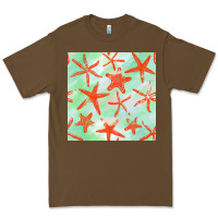 Cacao starfish seamless pattern Premium Tee - BundleAndBundleShop