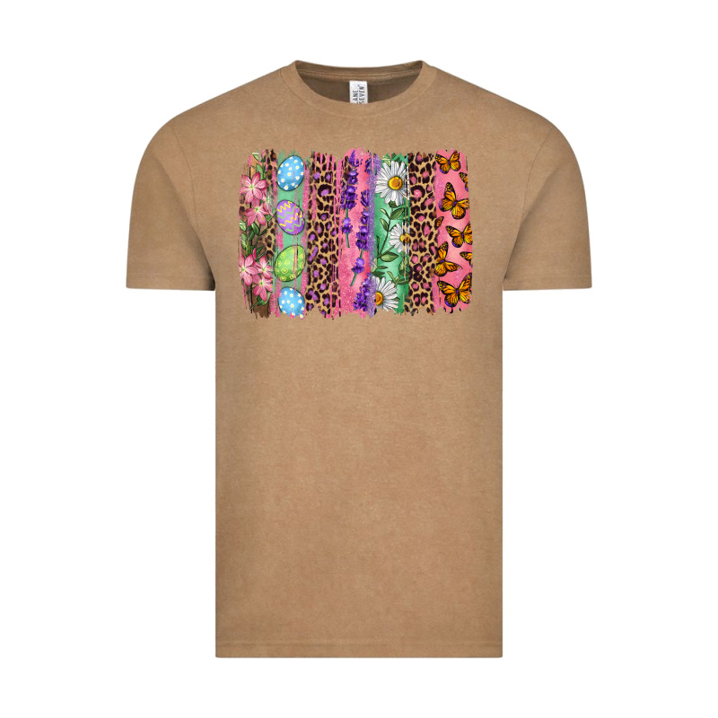 Western Easter Brushstroke Vintage Tee by NancyCooperArtShop | Teevron