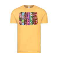 Vintage Mustard Western Easter brushstroke Vintage Tee - NancyCooperArtShop