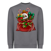 Storm christmas santa claus bag Heavyweight Sweatshirt - BundleAndBundleShop