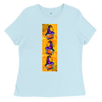 Baby Blue halloween gnome pen wrap Ladies Tee - BundleAndBundleShop