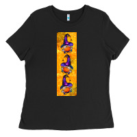 Black halloween gnome pen wrap Ladies Tee - BundleAndBundleShop