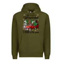 Army Green its the most wonderful time of the year Premium Hoodie - CowGirlArtShop