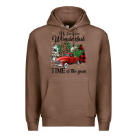 Chestnut its the most wonderful time of the year Premium Hoodie - CowGirlArtShop