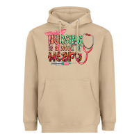 Mushroom Nursing is a work of heart Heavyweight Hoodie - CowGirlArtShop