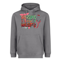 Storm Nursing is a work of heart Heavyweight Hoodie - CowGirlArtShop