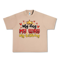 Burro my day my way my birthday Urban Heavy Tee - MaliasSmallBusiness