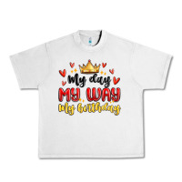 Lunar Rock my day my way my birthday Urban Heavy Tee - MaliasSmallBusiness
