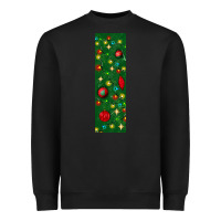 Black christmas pen wraps Heavyweight Sweatshirt - BundleAndBundleShop