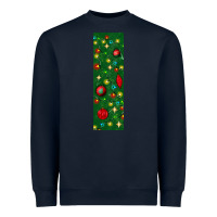 Navy christmas pen wraps Heavyweight Sweatshirt - BundleAndBundleShop