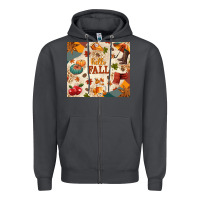 Smoke Hello Fall Zipper Hoodie - texasbilliewilder