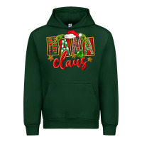 Forest Green christmas nana claus Urban Hoodie - FaDigitalArtStudio