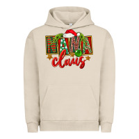 Pigment French Oak christmas nana claus Urban Hoodie - FaDigitalArtStudio