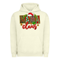 Pigment Pistachio christmas nana claus Urban Hoodie - FaDigitalArtStudio
