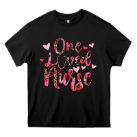 Black one loved nurse Heavy Core Tee - JahusDesignShop