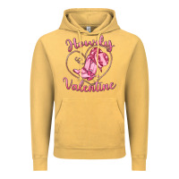 Vintage Mustard howdy valentine Vintage Hoodie - MaliasSmallBusiness