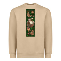 Mushroom christmas pen wraps Heavyweight Sweatshirt - BundleAndBundleShop