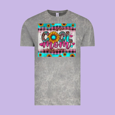 Cool Mom Vintage Tee Designed By Jahusdesignshop